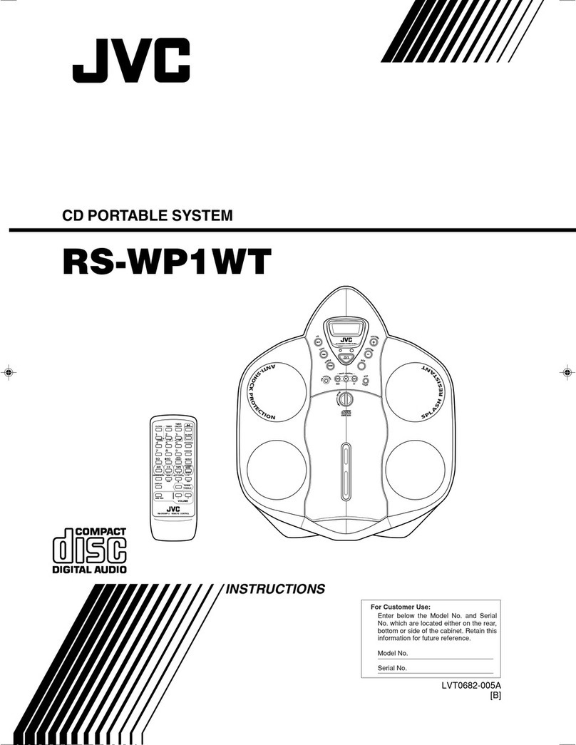 JVC RS-WP1WTB User manual JVC RS-WP1WTB User manual