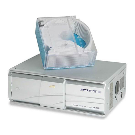 JVC CHX1500 - CD Changer User manual