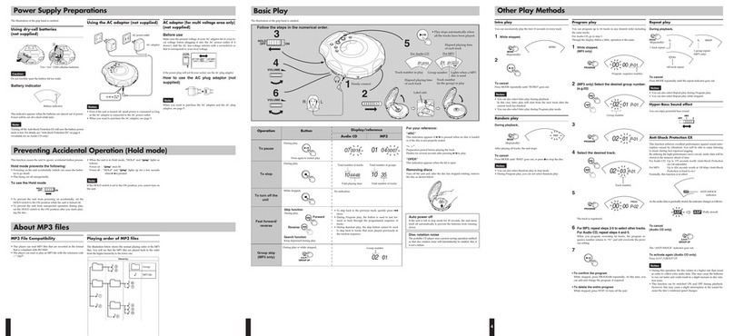 JVC XL-PM400S User manual