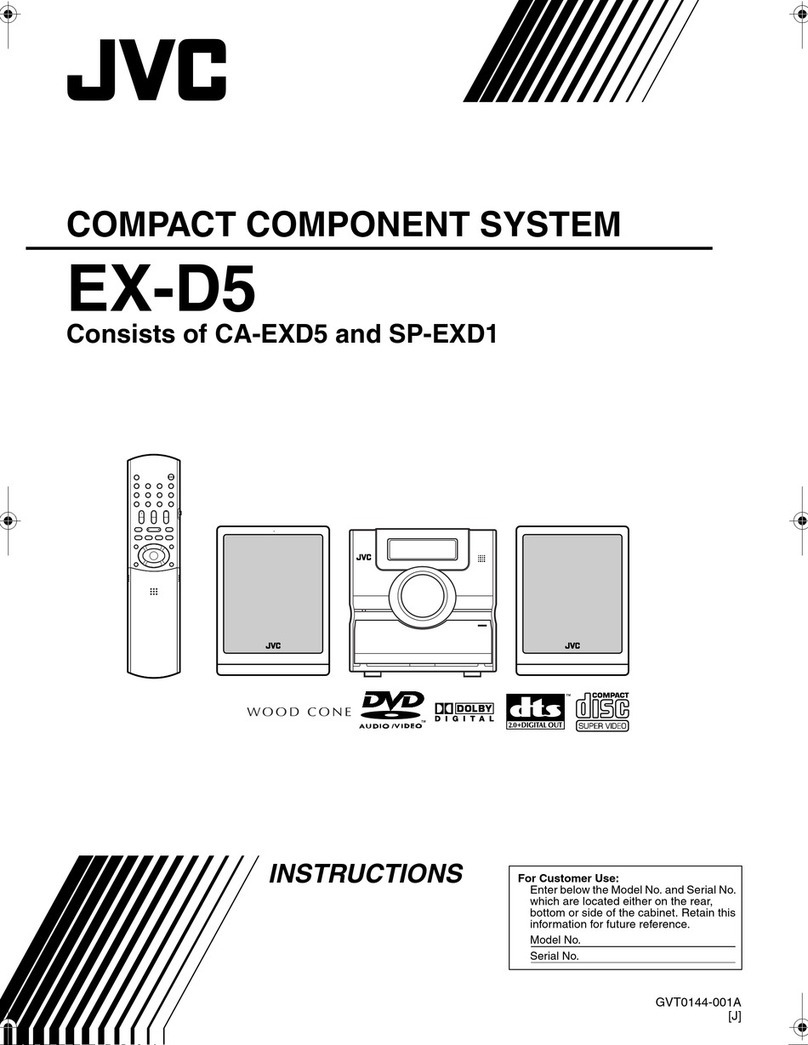 JVC EX-D1B User manual