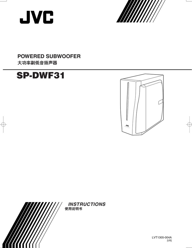 JVC SP-DWF31 User manual
