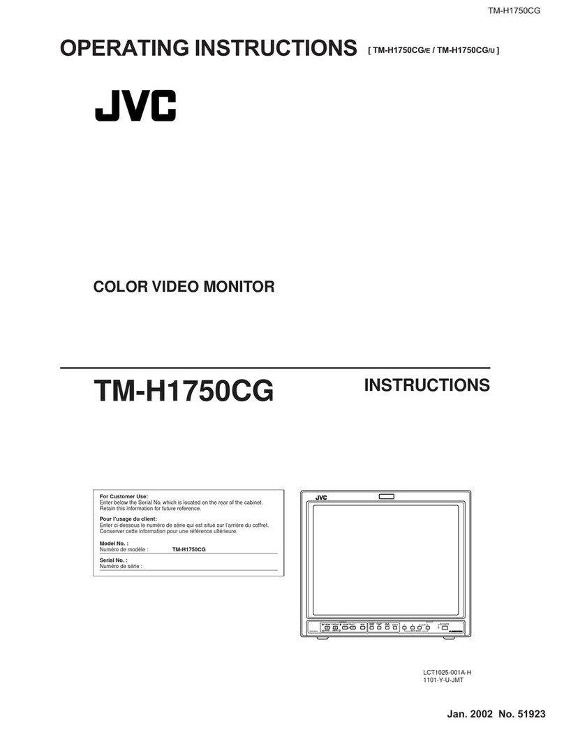 JVC TM-H1750CG/E User manual JVC TM-H1750CG/E User manual