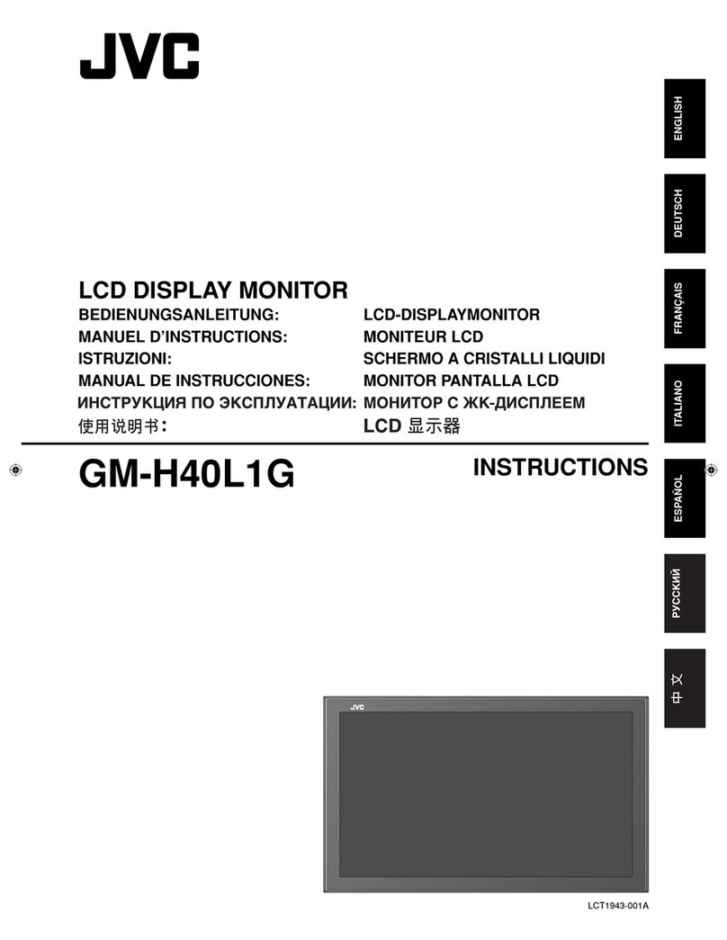 JVC GM-H40L1G/E User manual JVC GM-H40L1G/E User manual