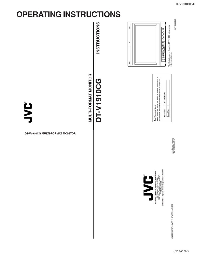 JVC DT-V1910CG/U User manual