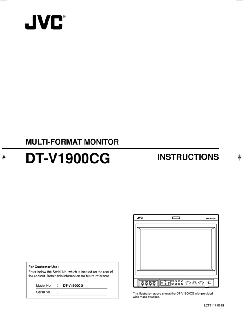 JVC DT-V1900CG/E User manual JVC DT-V1900CG/E User manual