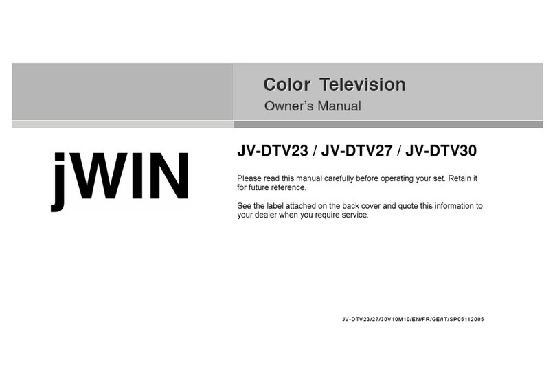 jWIN JV-DTV23 User manual