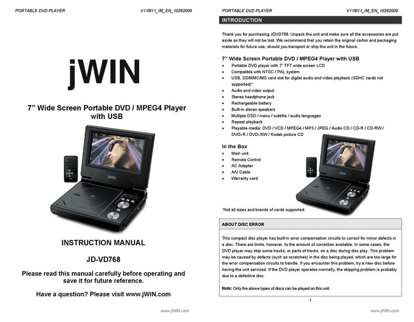 jWIN JD-VD768 instruction manual
