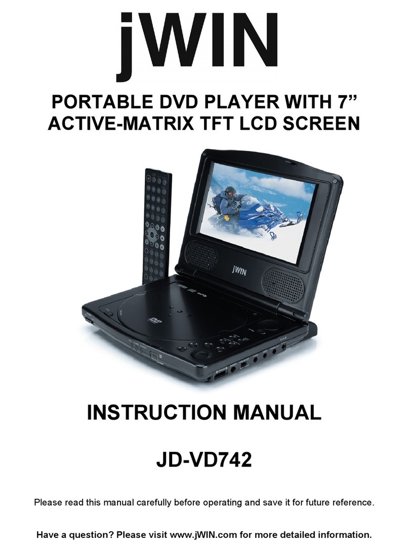 jWIN JD-VD742 instruction manual