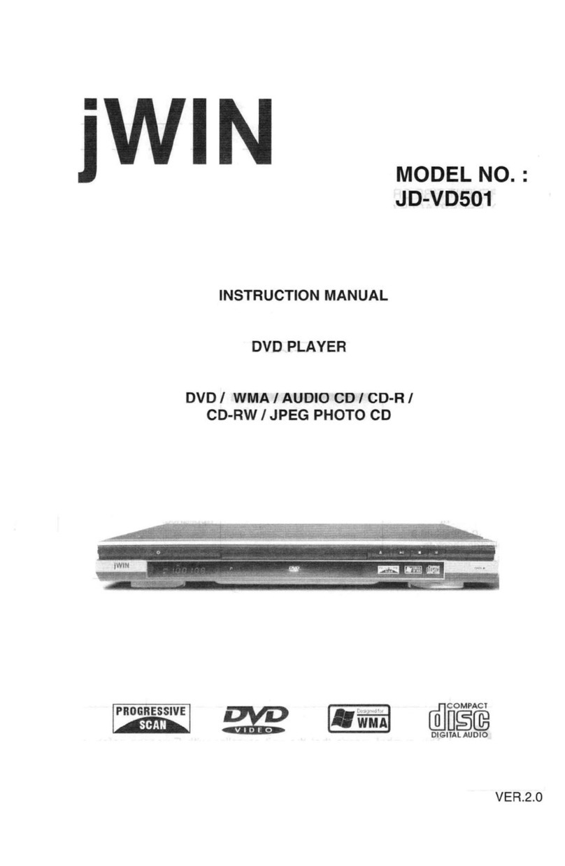 jWIN JD-VD501 instruction manual