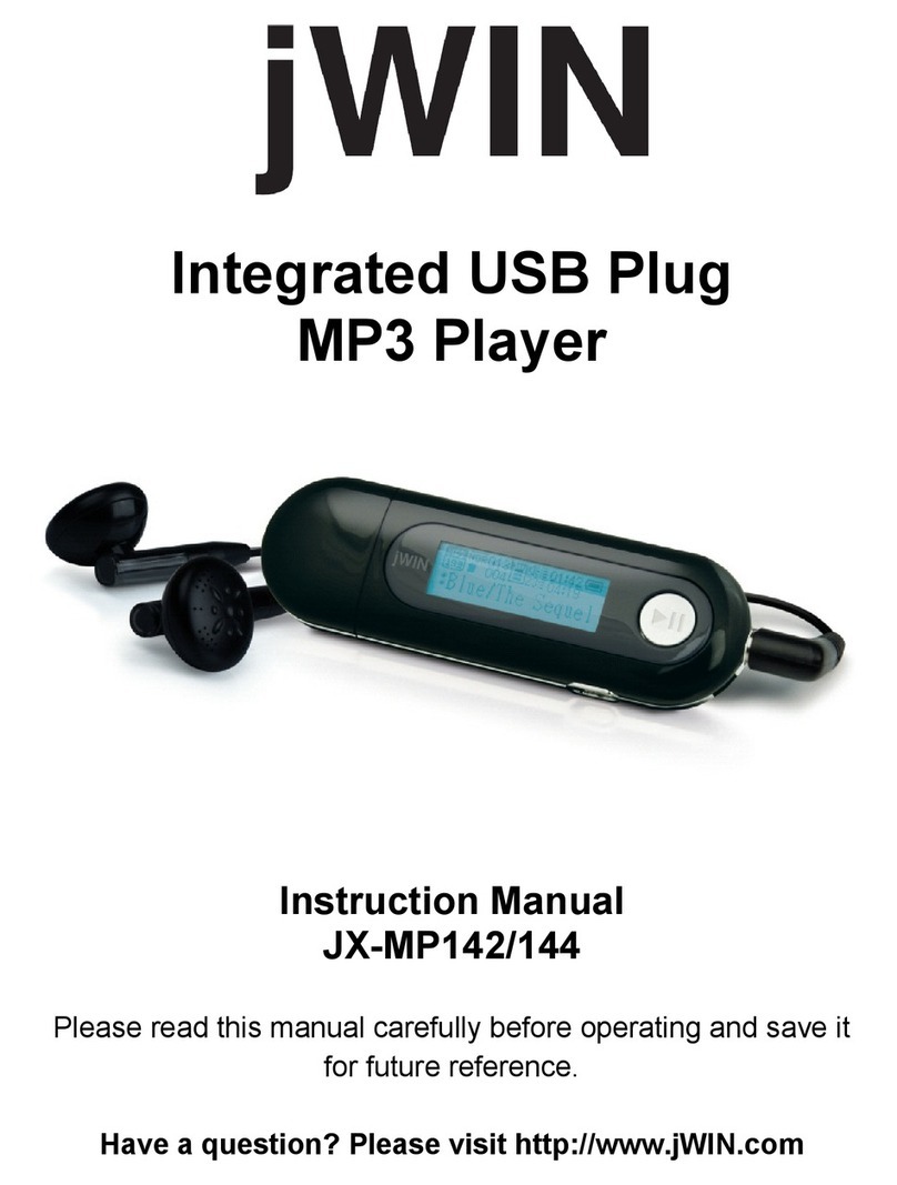 jWIN JX-MP142 User manual