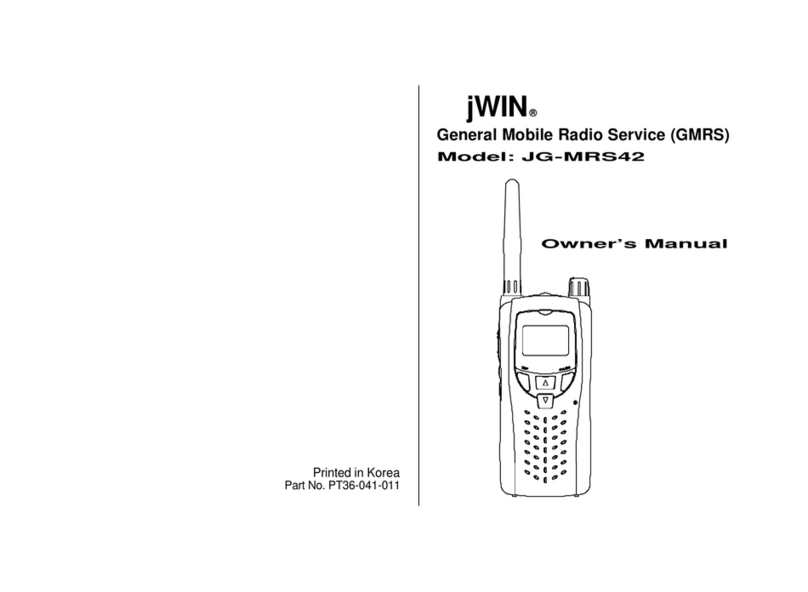 jWIN JG-MRS42 owner's manual