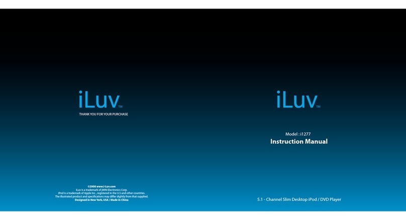Iluv iLUV I1277 instruction manual