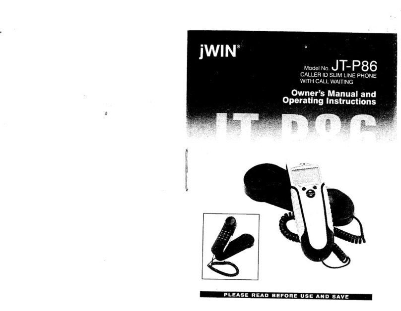 jWIN JT-P86 Manual
