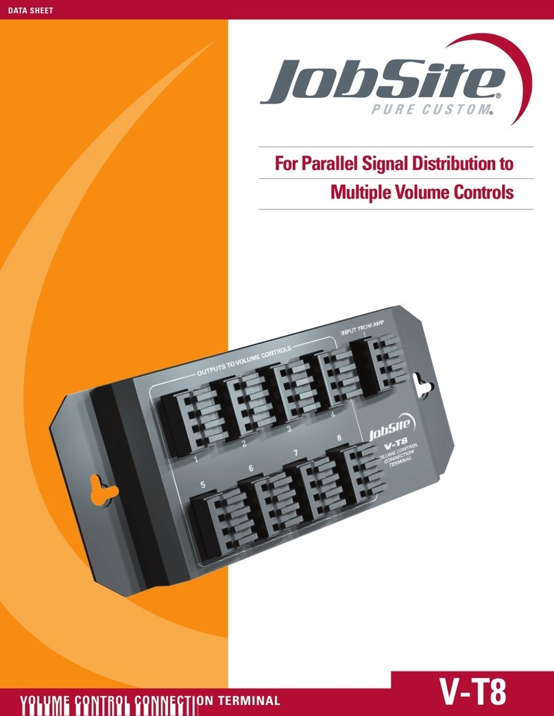 Jobsite V-T8 datasheet