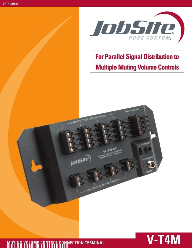 Jobsite V-T4M datasheet