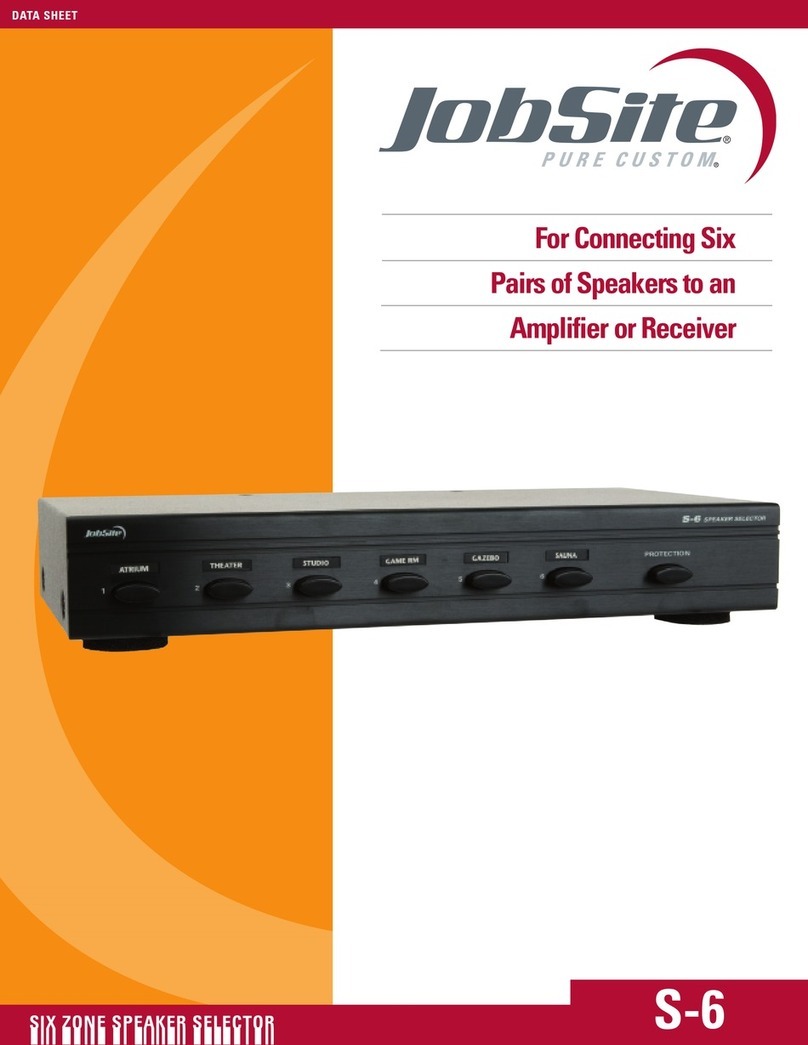 Jobsite S-6 datasheet