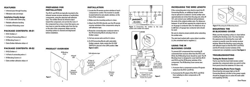 Jobsite IR-E1 Installation & user guide