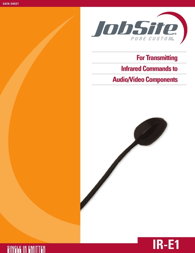 Jobsite IR-E1 datasheet