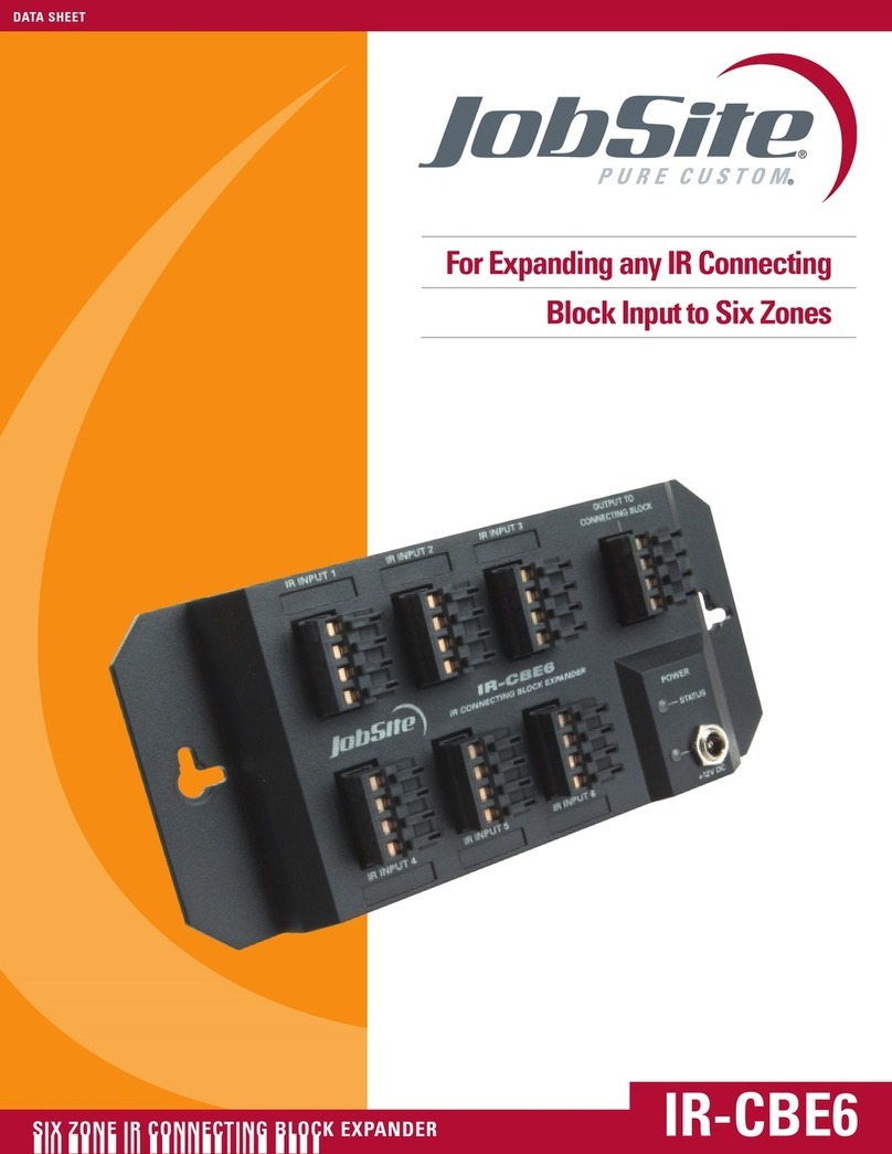 Jobsite IR-CBE6 datasheet