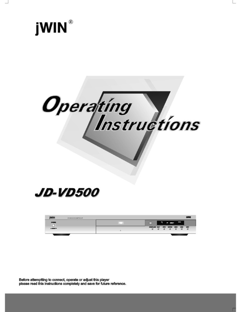 jWIN JD-VD500 operating instructions