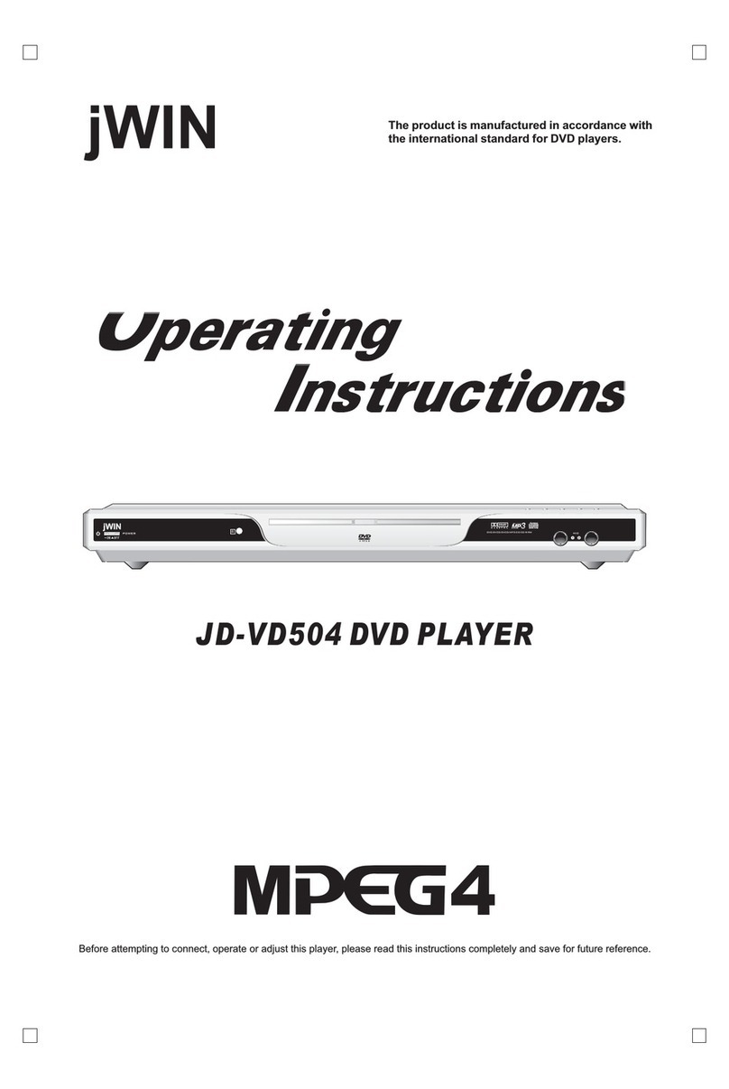 jWIN JD-VD504 User manual