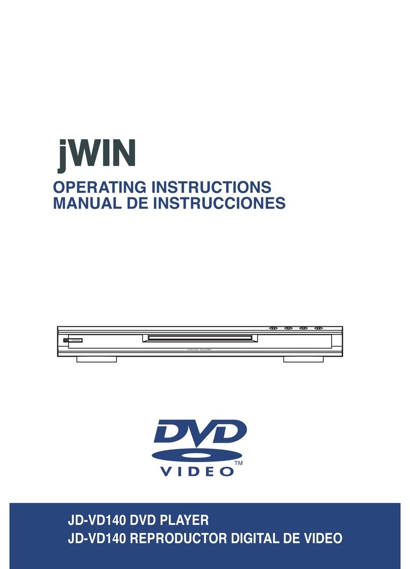 jWIN JD-VD140 operating instructions