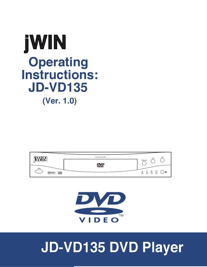 jWIN JD-VD135 User manual