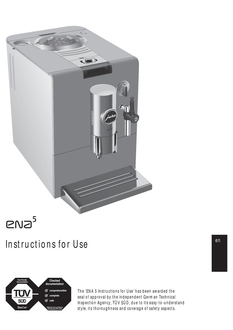 Jura Impressa ENA5 User manual
