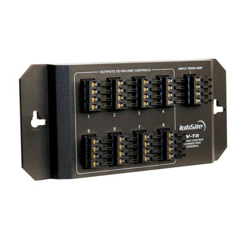 Jobsite V-T8 Installation and user guide Jobsite V-T8 Installation and user guide