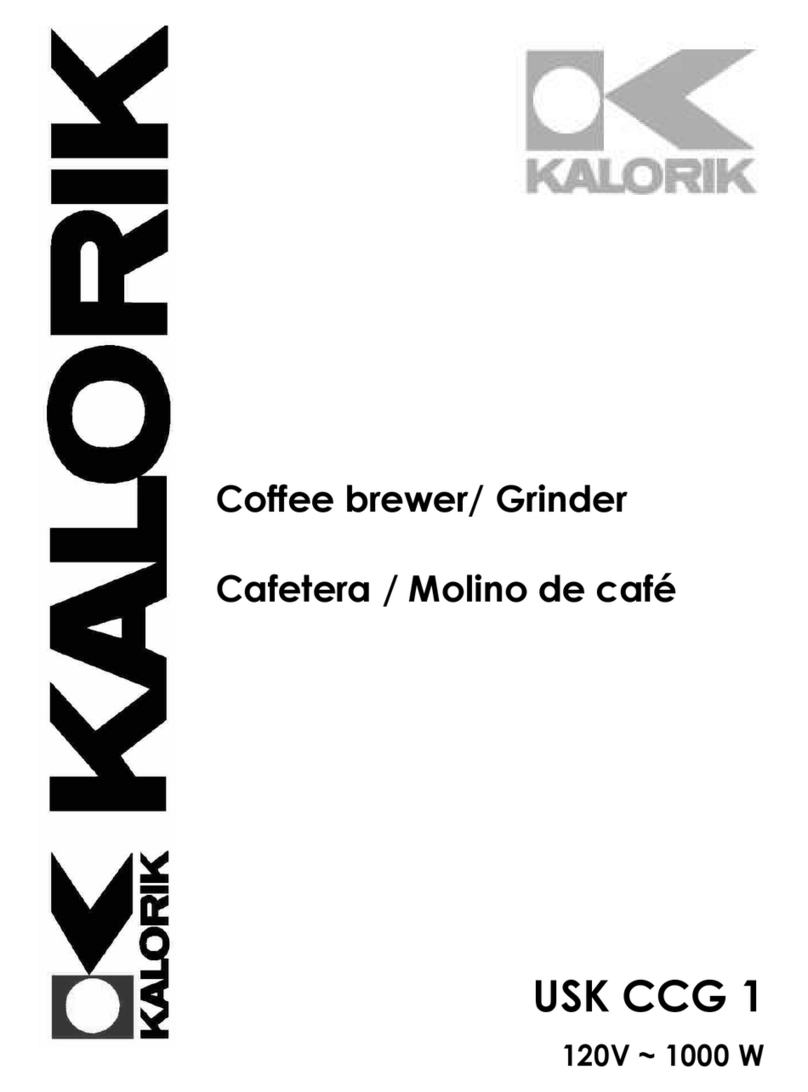 Kalorik USK CCG 1 User manual