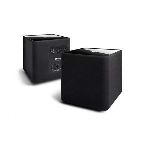 KEF KUBE-1 installation manual