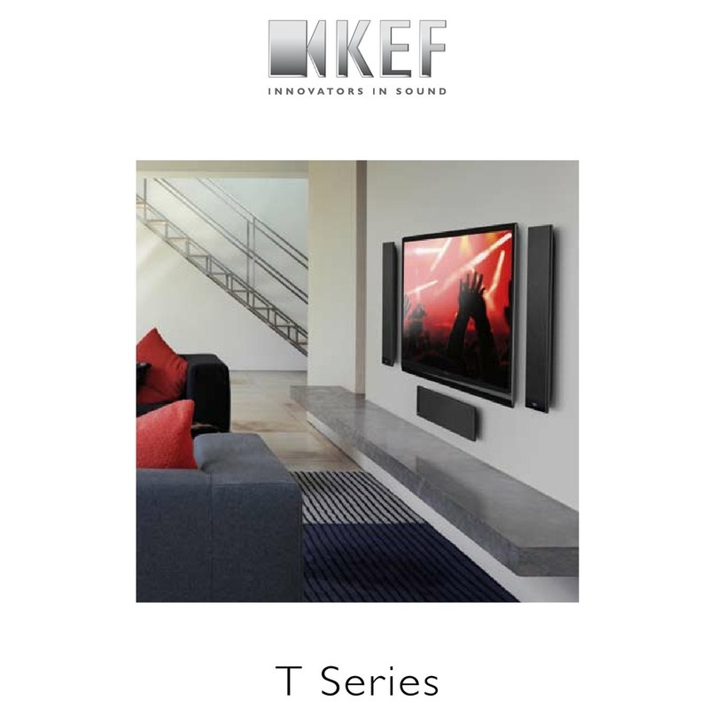 KEF T101c User manual