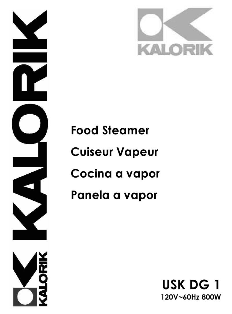 Kalorik USK DG 1 operating instructions Kalorik USK DG 1 operating instructions