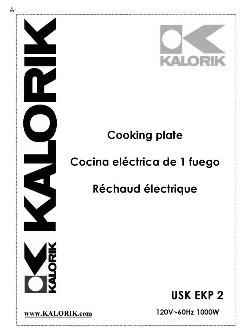 Kalorik USK EKP 2 operating instructions