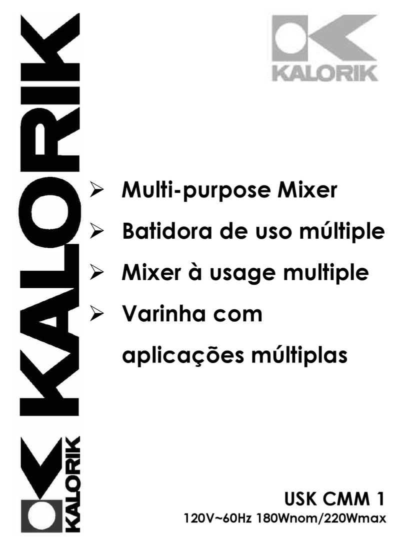 Kalorik USK CMM 1 User manual
