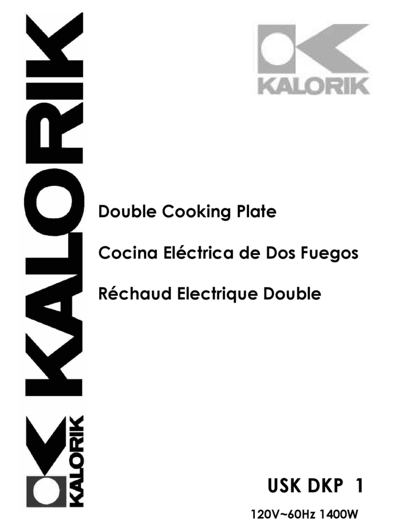 Kalorik USK DKP 1 operating instructions