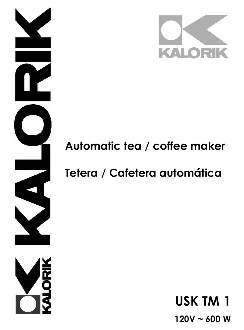 Kalorik USK TM 1 operating instructions