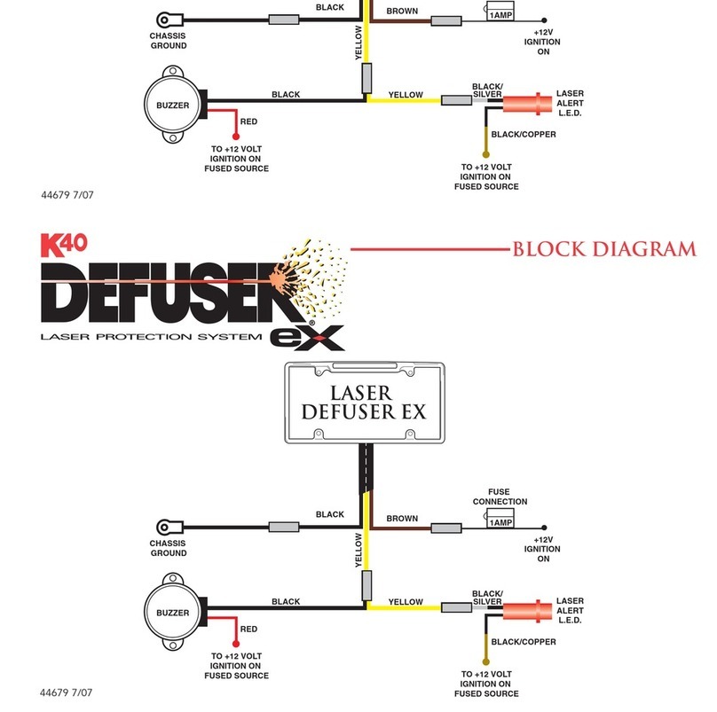 K40 Defuser EX User manual