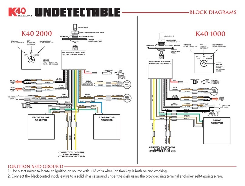K40 1000 Quick start guide