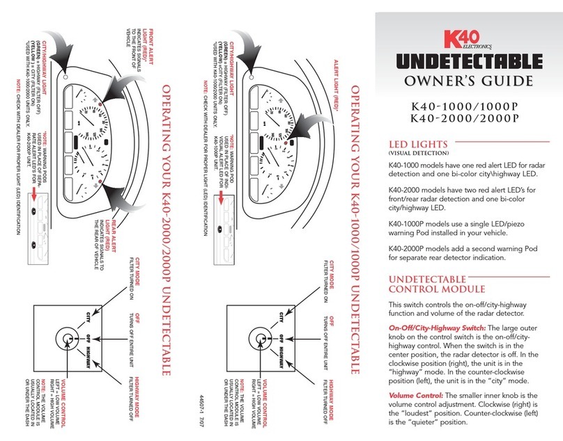 K40 1000 owner's guide