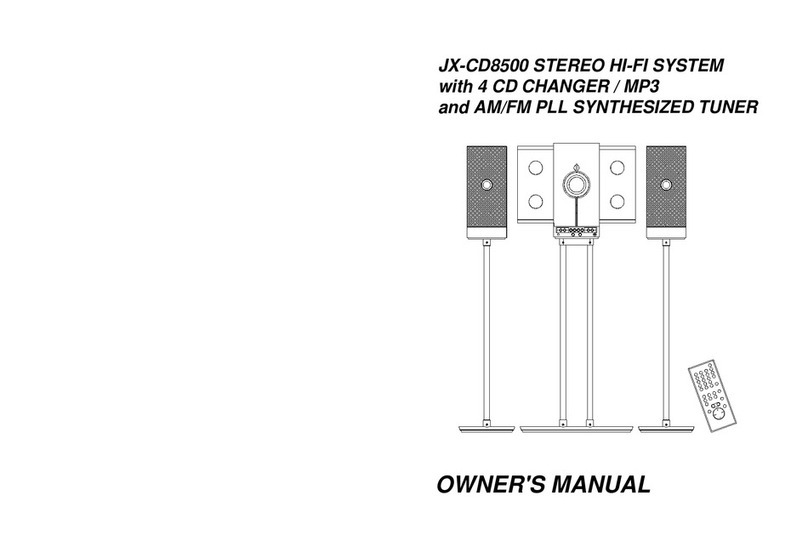 jWIN JX-CD8500 User manual jWIN JX-CD8500 User manual