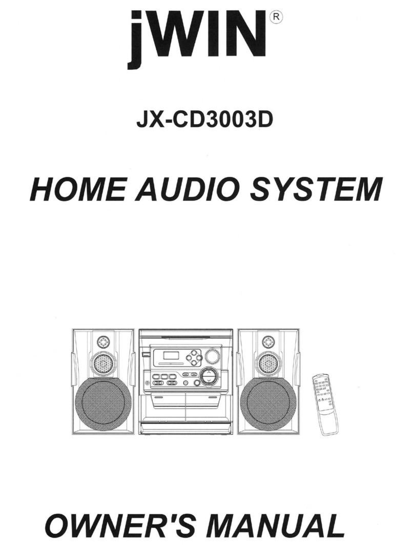 jWIN JX-CD3003d User manual