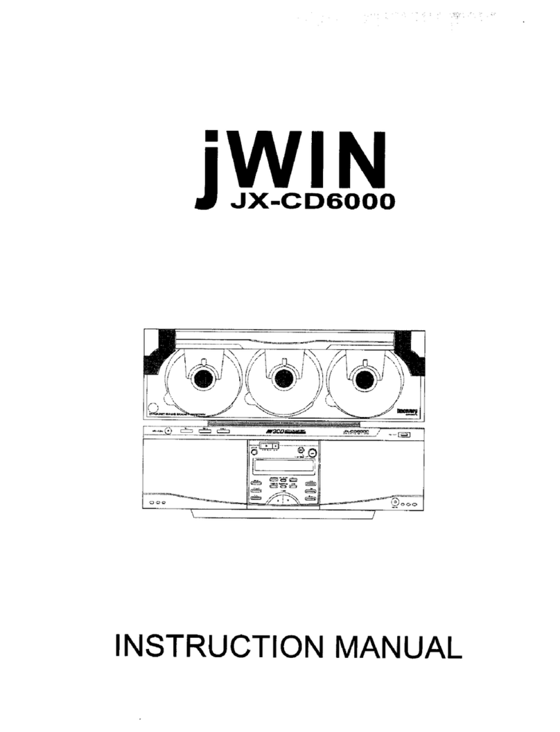 jWIN JX-CD6000 instruction manual