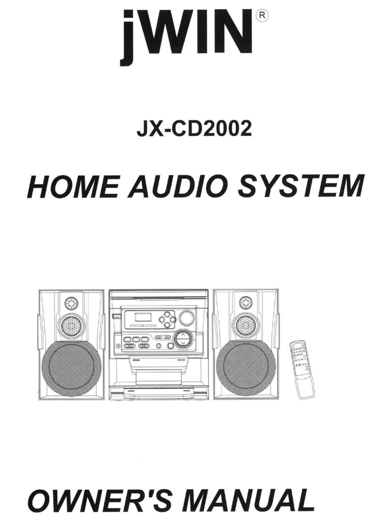 jWIN JX-CD2002 owner's manual