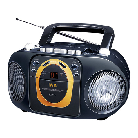 jWIN JX-CD418 User manual