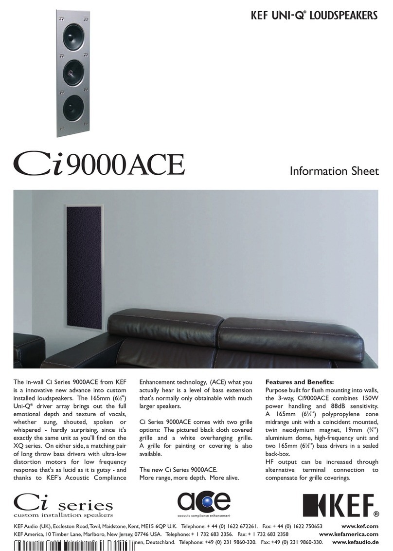 KEF CI9000ACE Manual