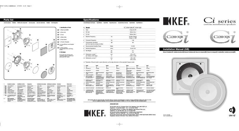 KEF CI200.3QR installation manual