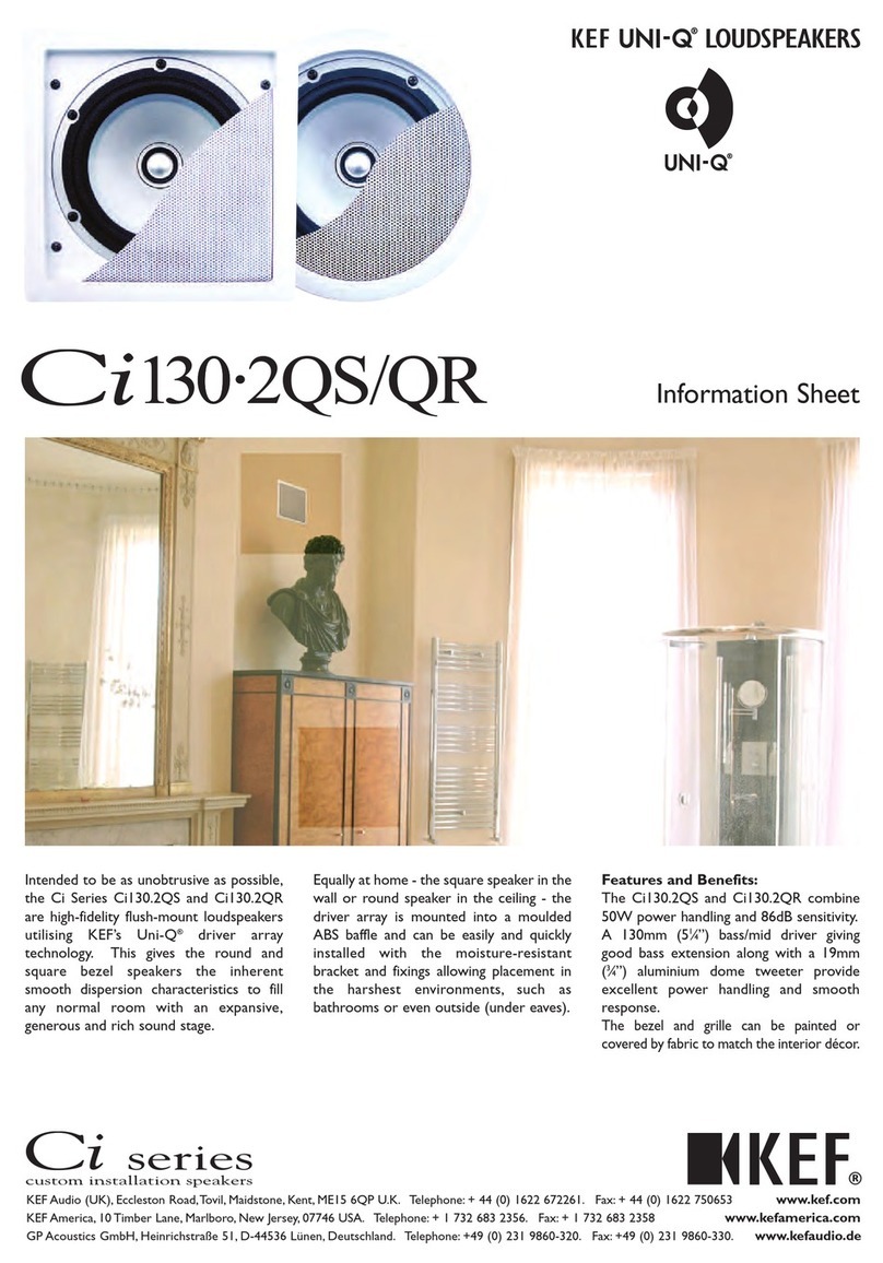 KEF CI130.2QR Manual