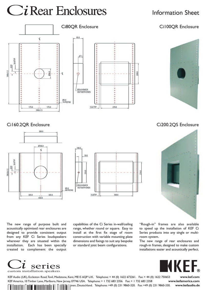 KEF KEF Ci 200.2QS Information sheet