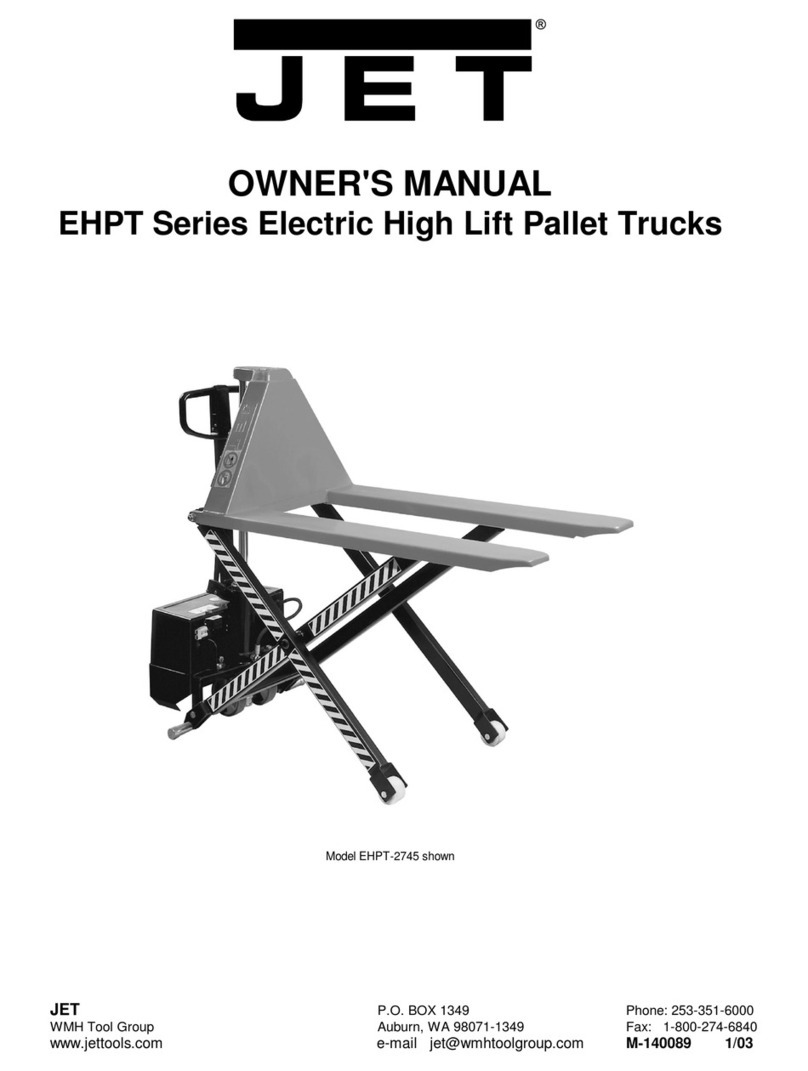 Jet EHPT-2045 owner's manual